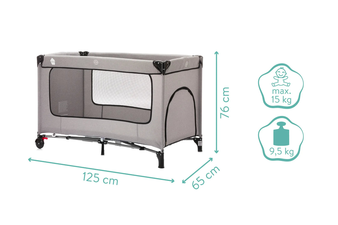 Travel cot complete including mattress