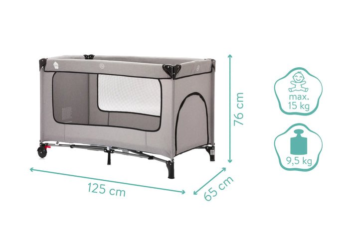 Travel cot complete including mattress