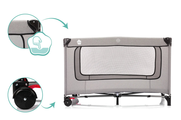 Travel cot complete including mattress