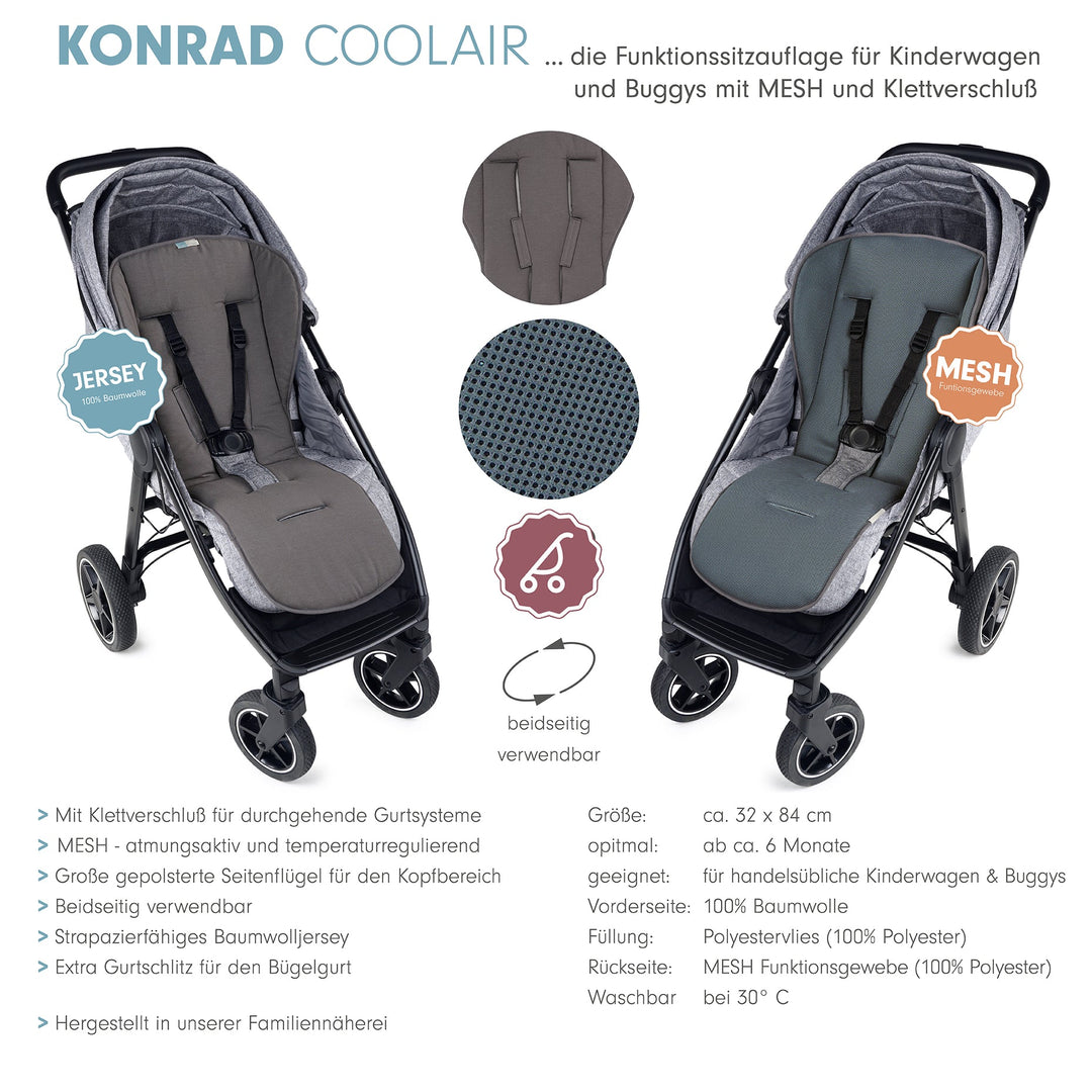 Mesh pad KONRAD COOLAIR (various colors) 