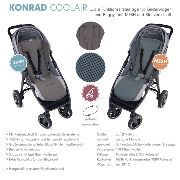 Mesh pad KONRAD COOLAIR (various colors) 