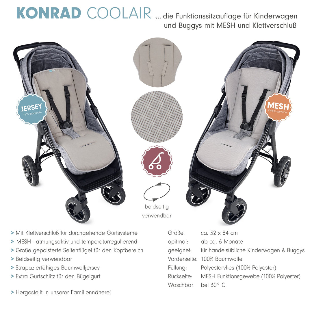 Mesh pad KONRAD COOLAIR (various colors) 