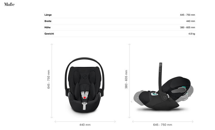 Cybex Cloud T Plus iSize (diverse Farben)