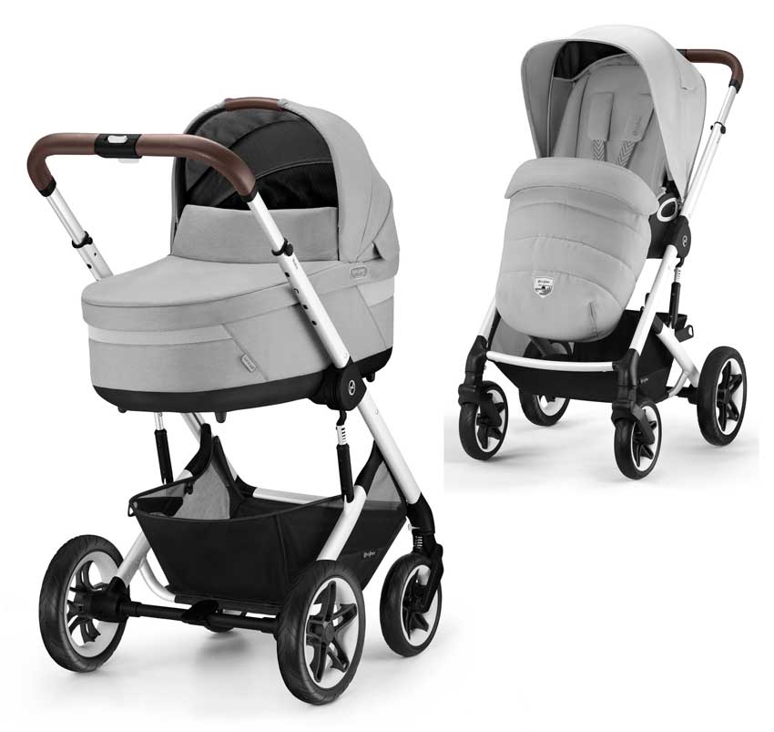 Cybex Talos S Lux + Cot S + Adapter + Rain Cover (various colors) - new Generation 