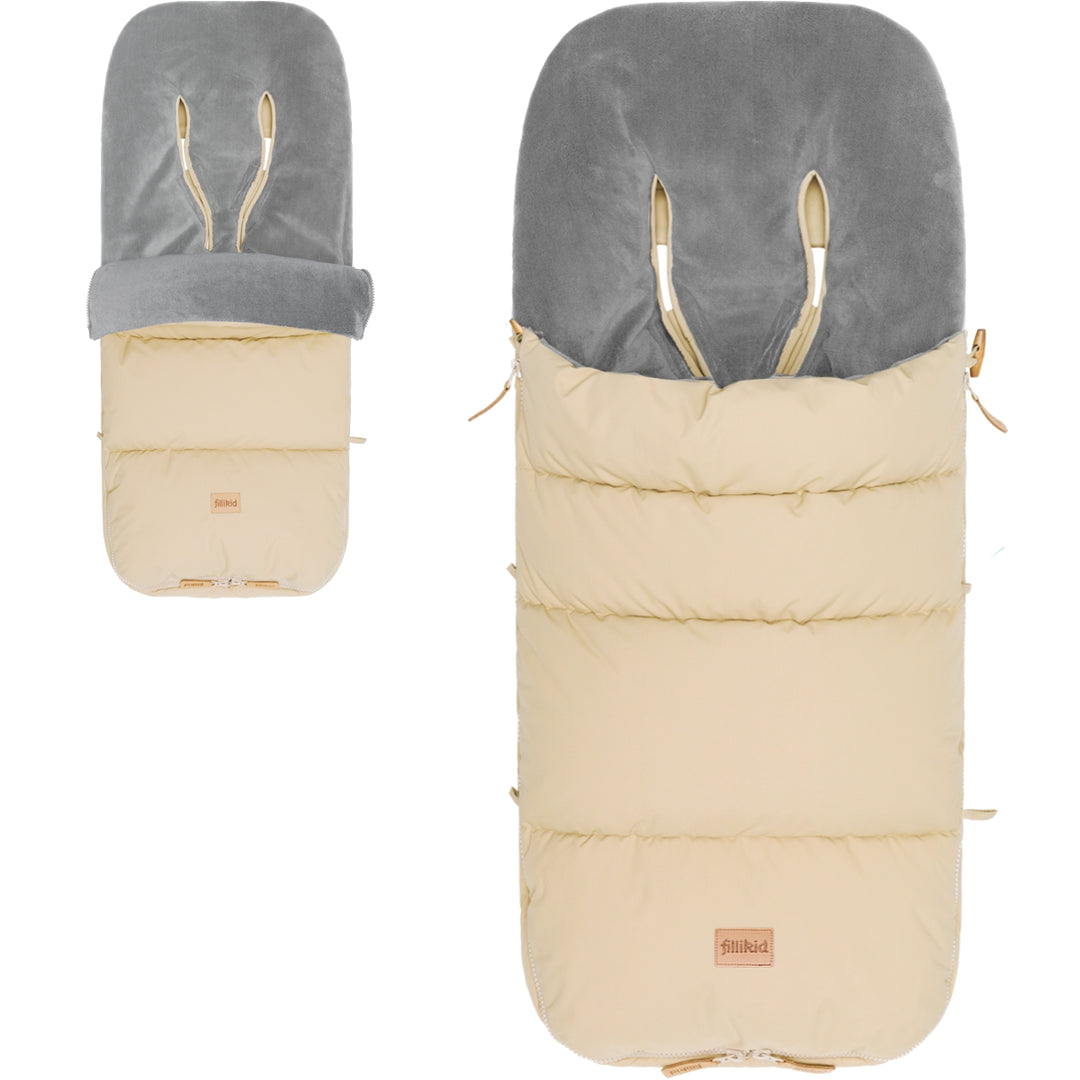Footmuff Kinley (gray melange)