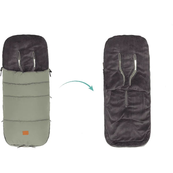 Footmuff Kinley (gray melange)