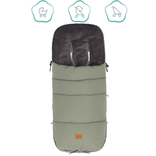 Footmuff Kinley (gray melange)