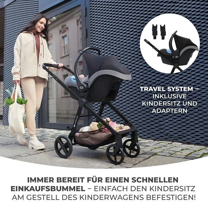 Kinderkraft 2-in-1 Stroller Set - Exhibitor Clearance