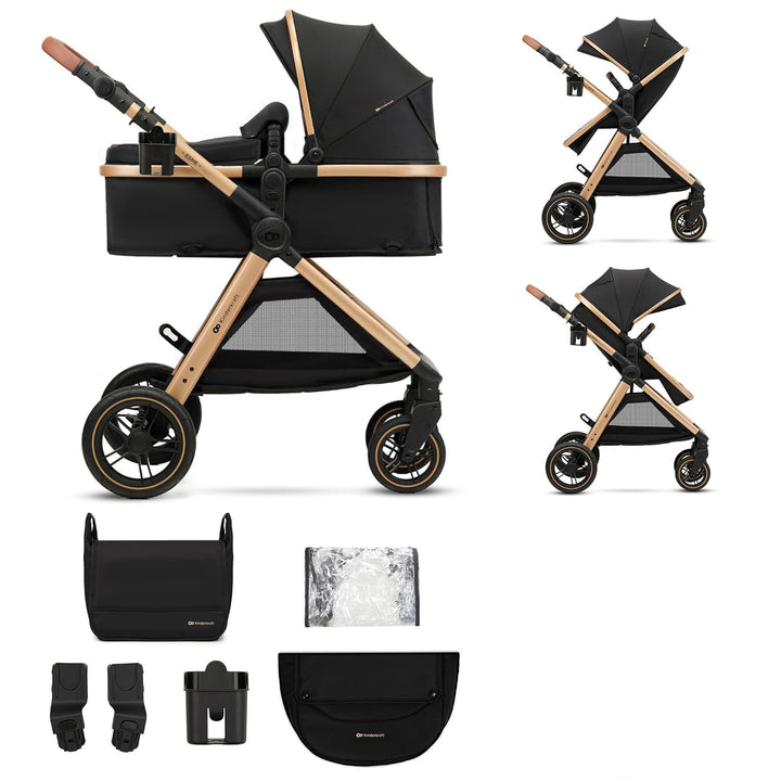 Kinderkraft combination set (black rosè)