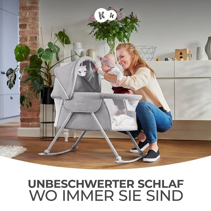 Babybett Lovi 3-in-1 (grey)