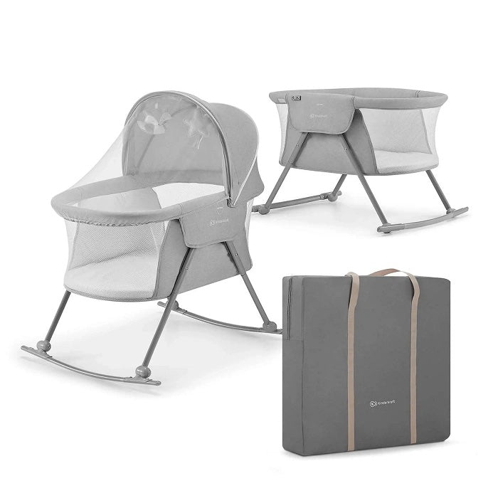Babybett Lovi 3-in-1 (grey)