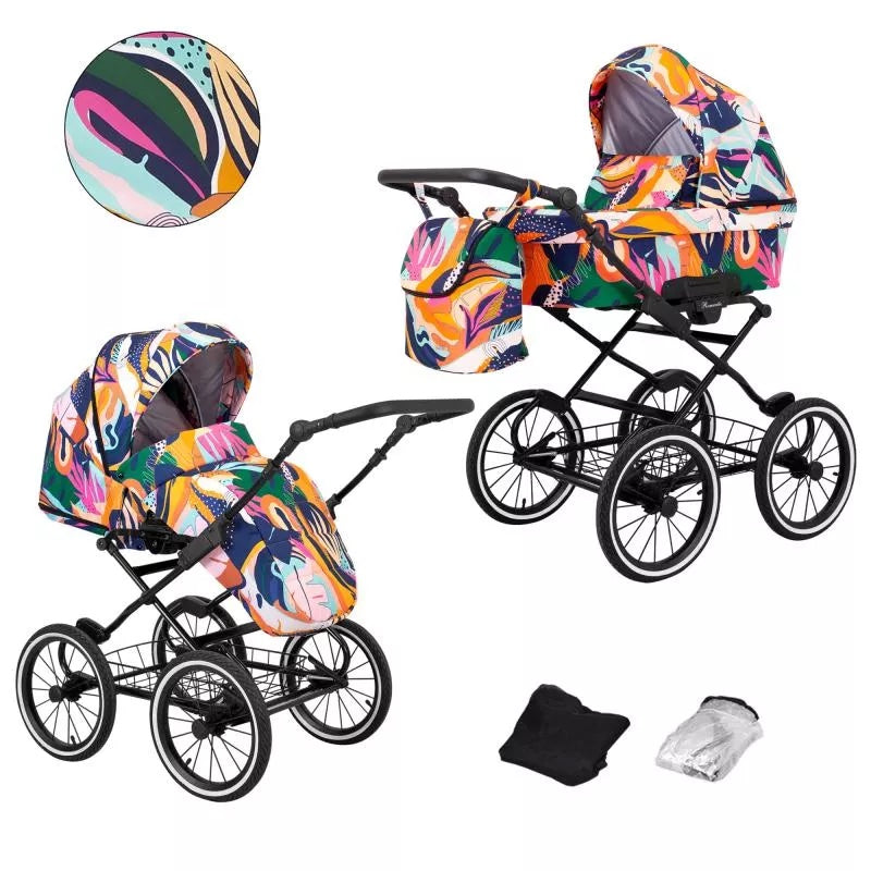 Kunert Romantic Retro Kinderwagen Set (diverse Farben)
