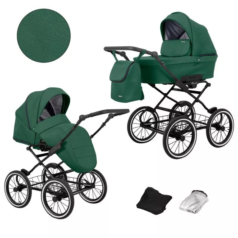 Kunert Romantic Retro Kinderwagen Set (diverse Farben)
