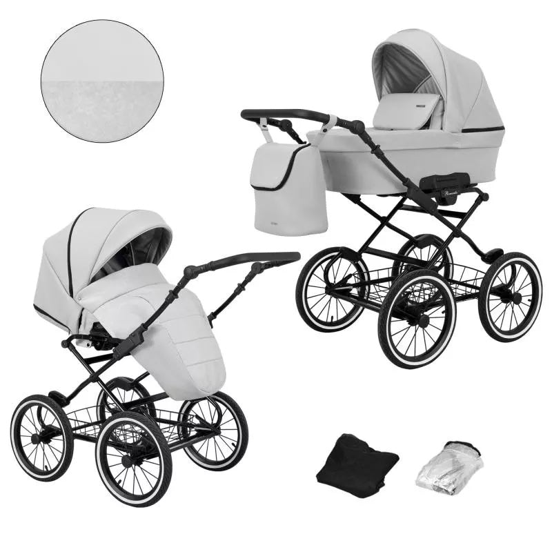 Kunert Romantic Retro Kinderwagen Set (diverse Farben)