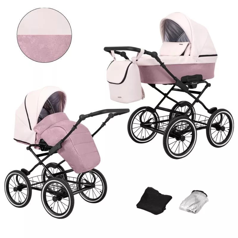Kunert Romantic Retro Kinderwagen Set (diverse Farben)
