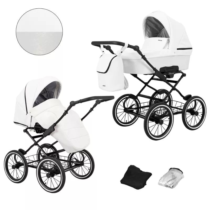 Kunert Romantic Retro Kinderwagen Set (diverse Farben)