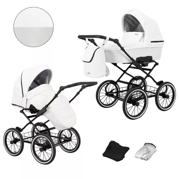 Kunert Romantic Retro Kinderwagen Set (diverse Farben)