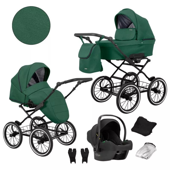 Kunert Romantic Retro Kinderwagen Set (diverse Farben)