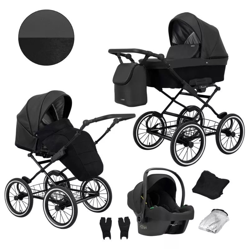 Kunert Romantic Retro Kinderwagen Set (diverse Farben)