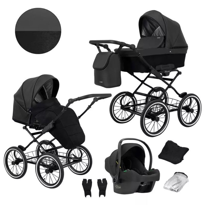 Kunert Romantic Retro Kinderwagen Set (diverse Farben)