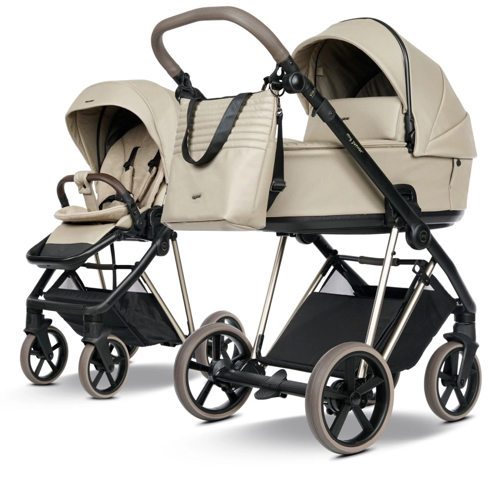 Myjunior Vigo2 Alcantara Kinderwagen Set (diverse Farben)