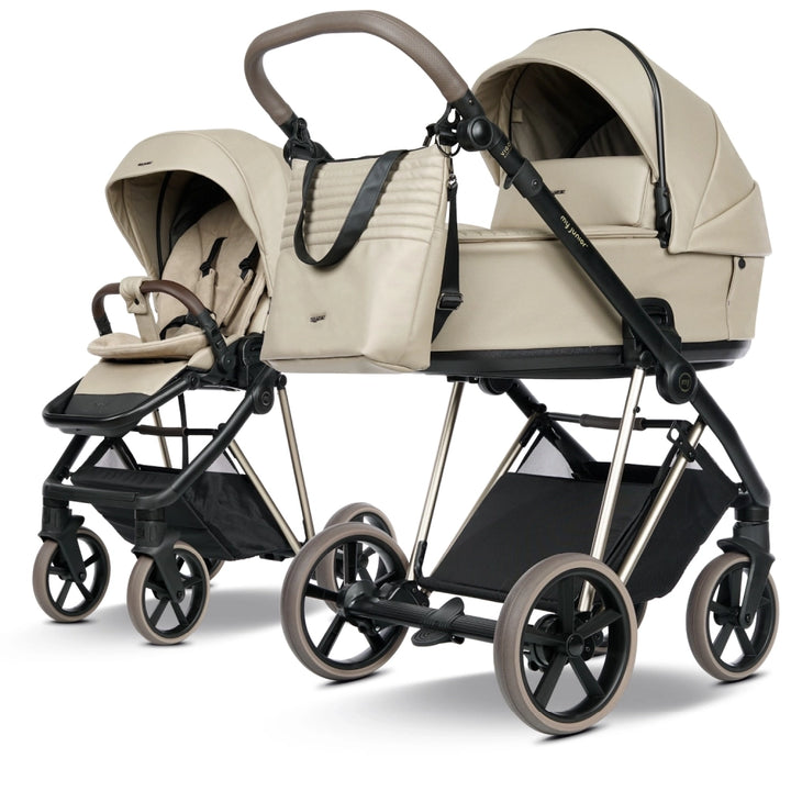 Myjunior Vigo2 Alcantara Kinderwagen Set (diverse Farben)