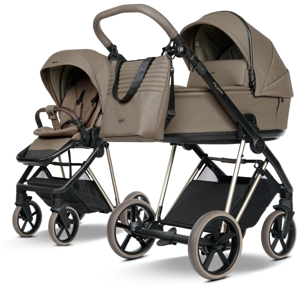 Myjunior Vigo2 Alcantara Kinderwagen Set (diverse Farben)