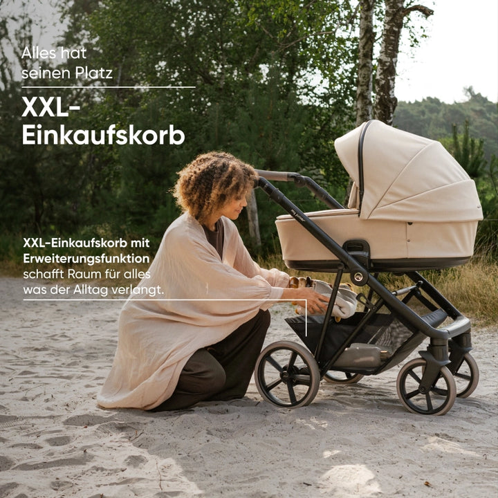 Myjunior Vigo2 Alcantara Kinderwagen Set (diverse Farben)