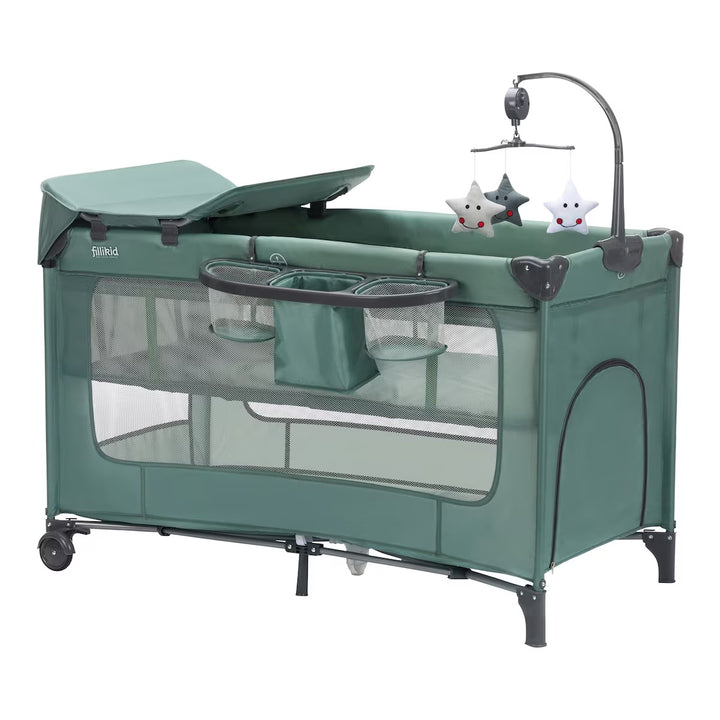 Reisebett All-in-One (green)