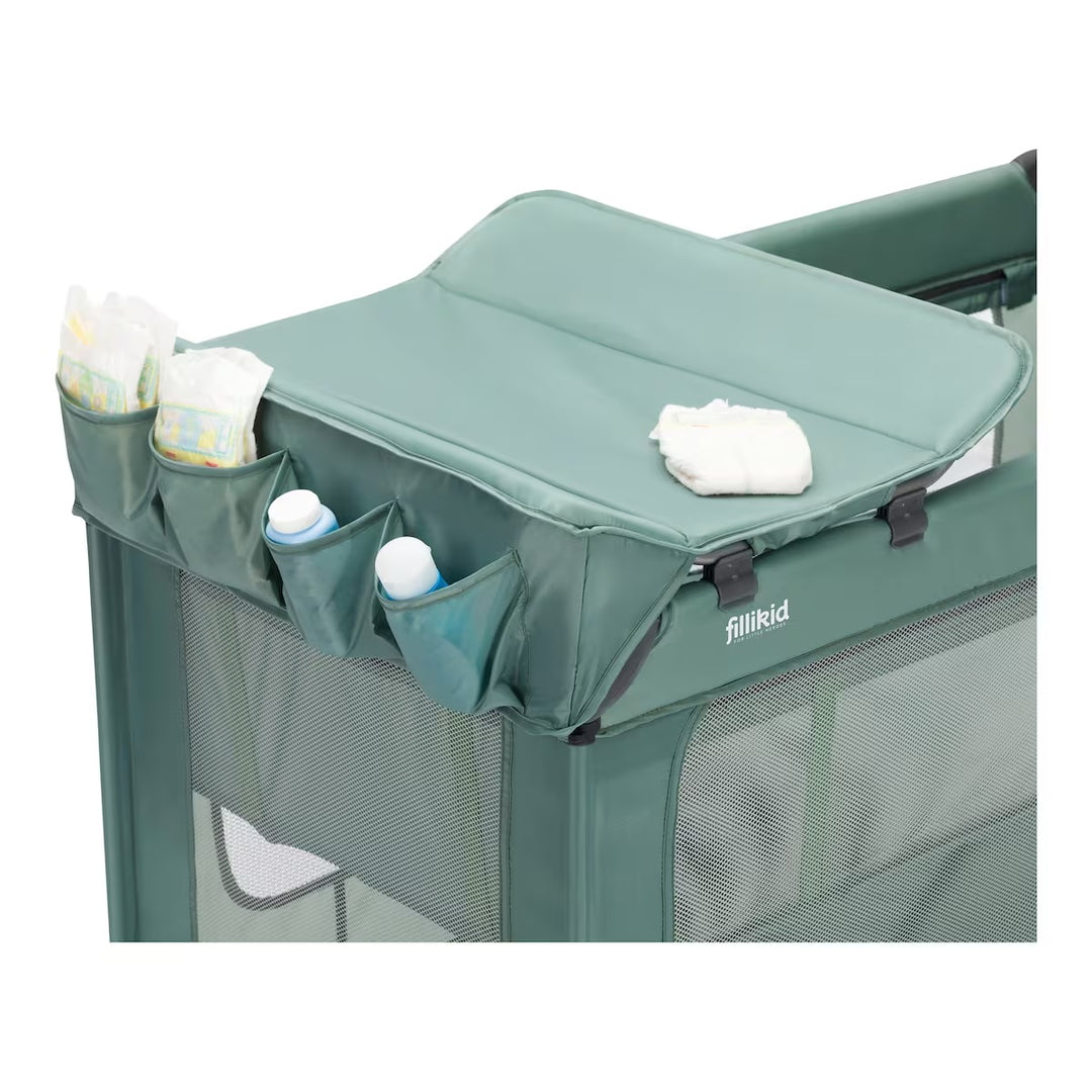 Reisebett All-in-One (green)
