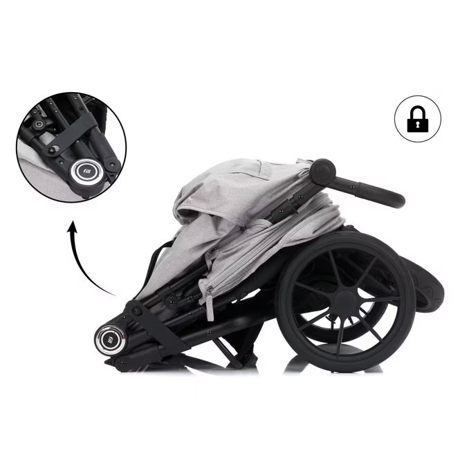 Fillikid Twin (grau melange)