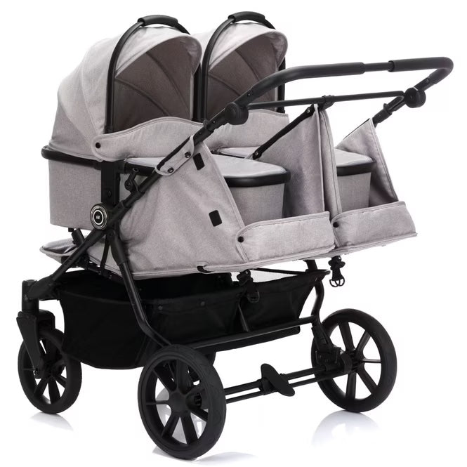Fillikid Twin (grau melange)
