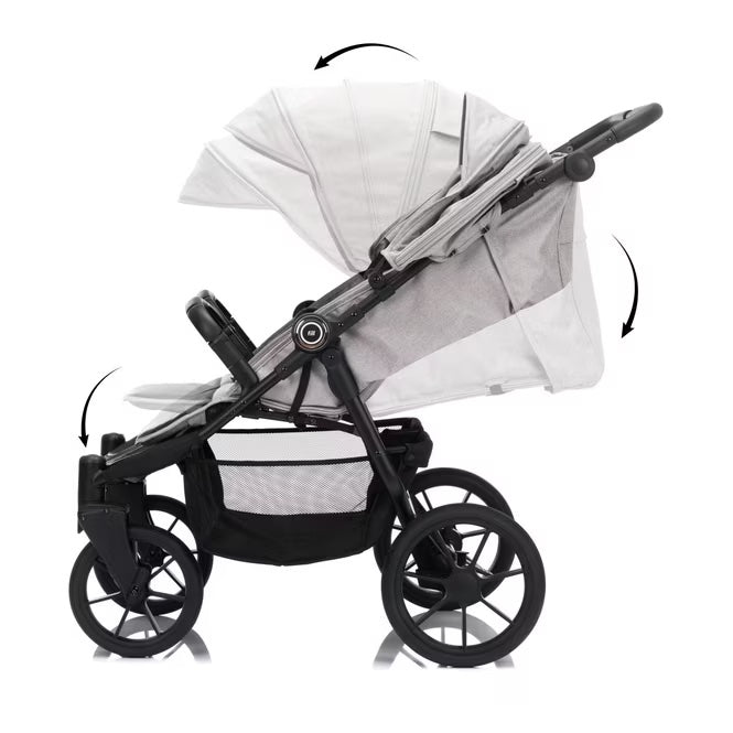Fillikid Twin (grau melange)