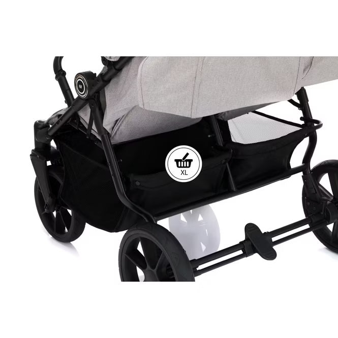 Fillikid Twin (grau melange)