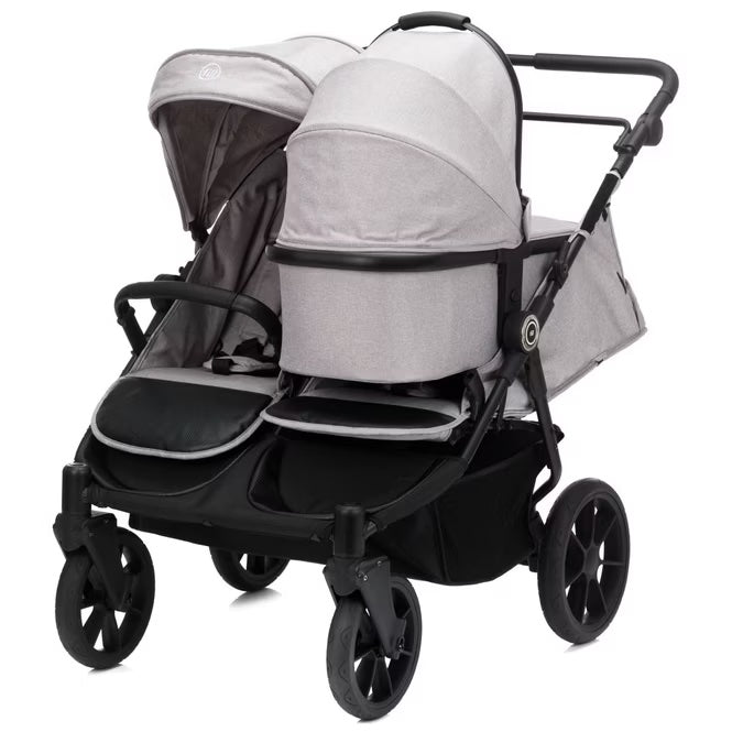 Fillikid Twin (grau melange)
