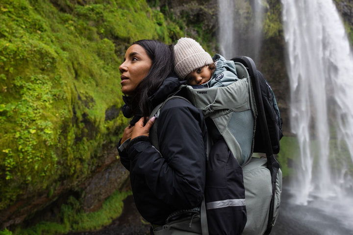 Thule Sapling back carrier (black) including rain cover