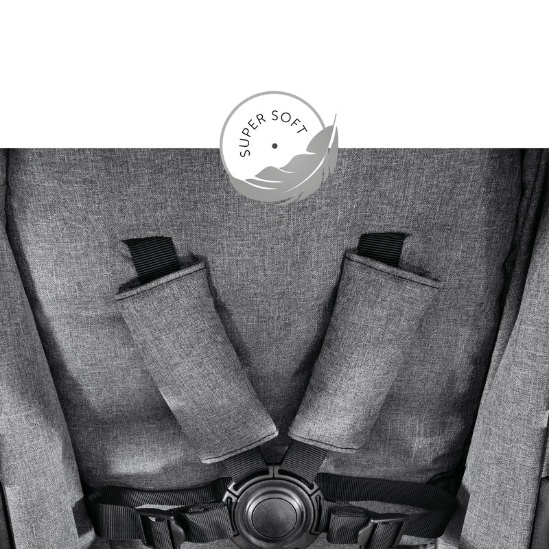 Hauck Atlantic Twin (grau melange)
