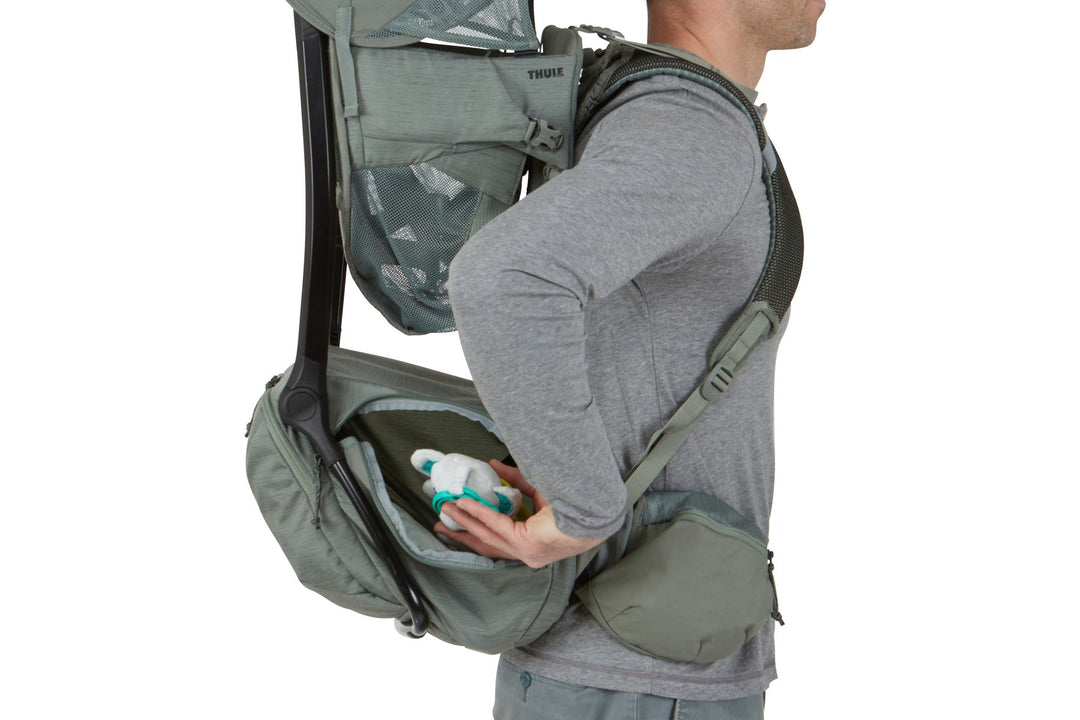 Thule Sapling back carrier (agave) including rain cover