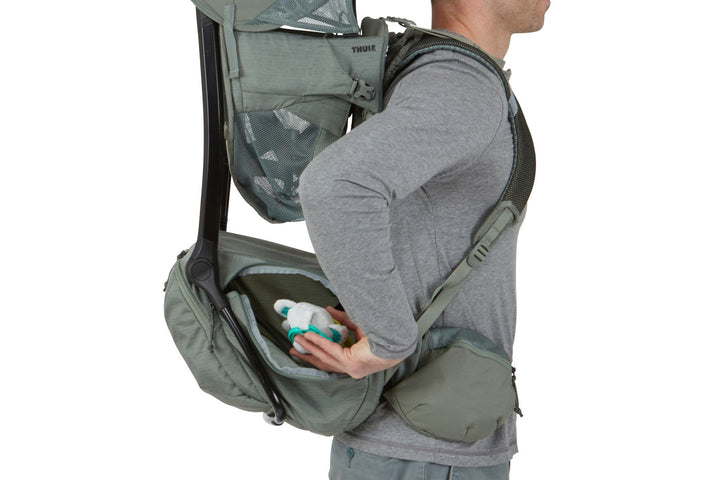Thule Sapling back carrier (agave) including rain cover