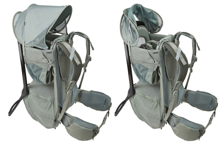 Thule Sapling back carrier (agave) including rain cover