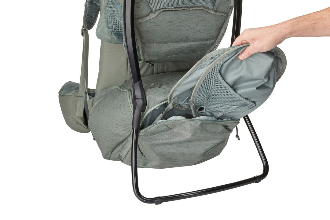 Thule Sapling back carrier (agave) including rain cover