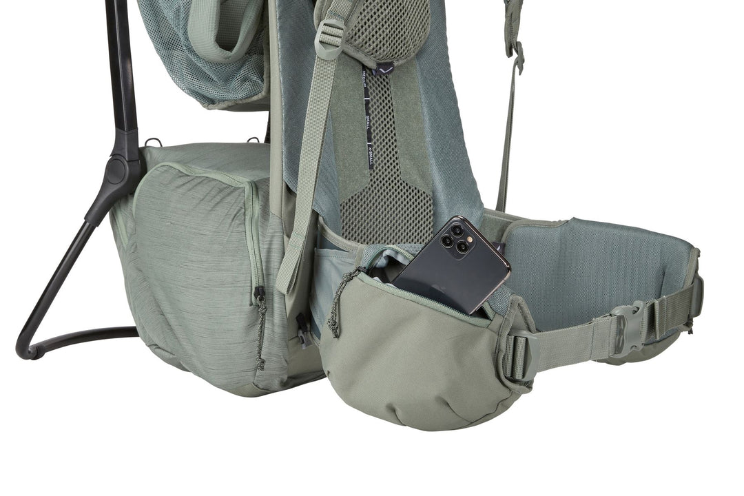 Thule Sapling back carrier (agave) including rain cover