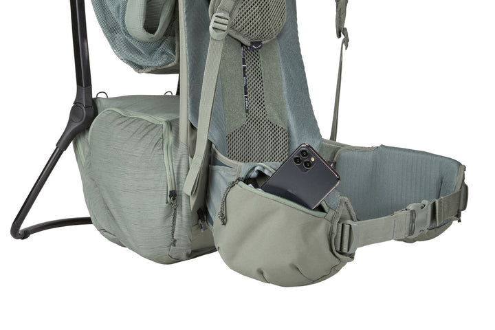 Thule Sapling back carrier (agave) including rain cover