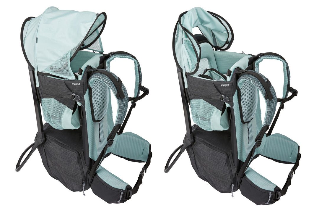 Thule Sapling back carrier (black) including rain cover