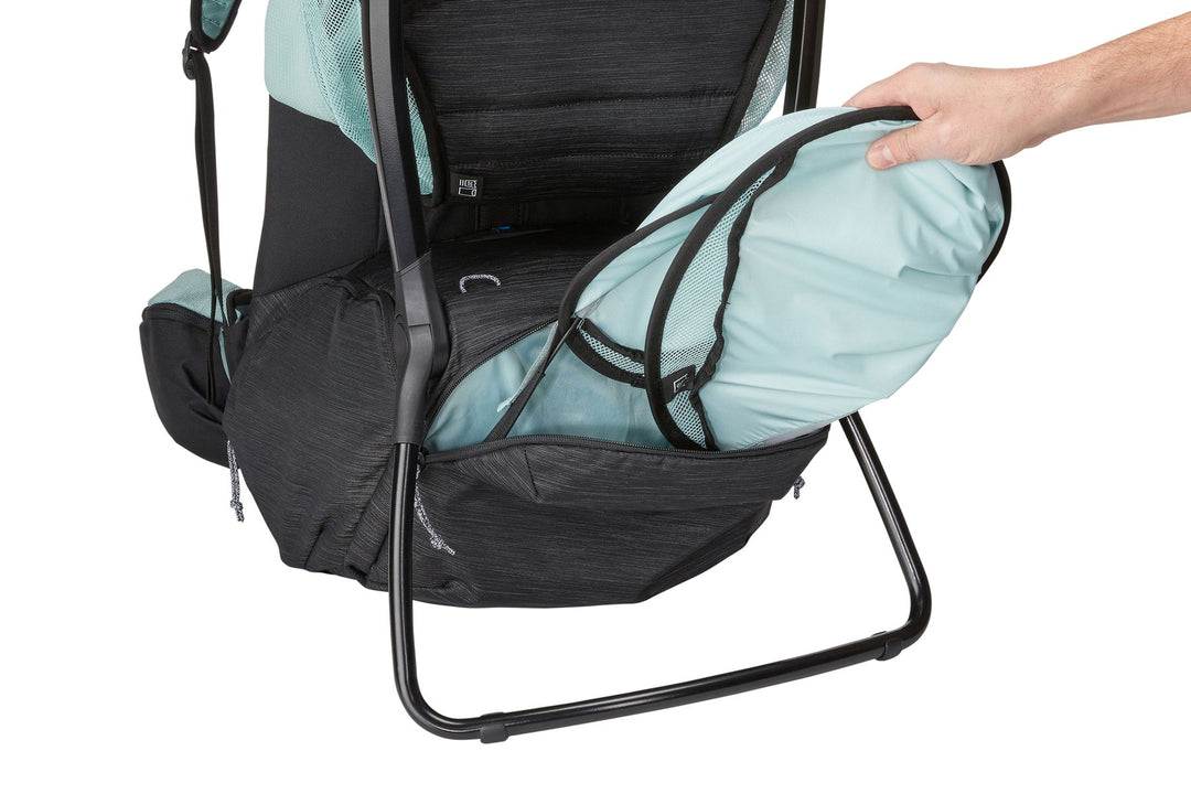 Thule Sapling back carrier (black) including rain cover