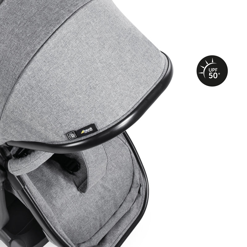 Hauck Atlantic Twin (grau melange)