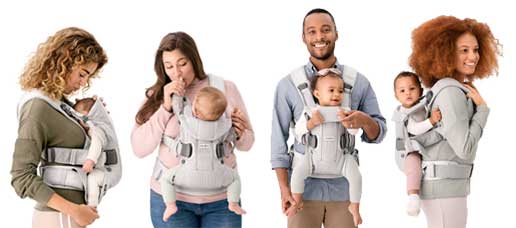 Babybjorn One (cotton black)