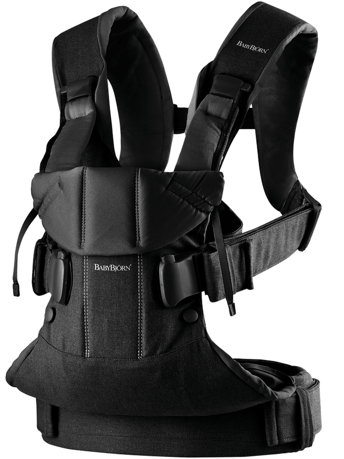 Babybjorn One (cotton black)
