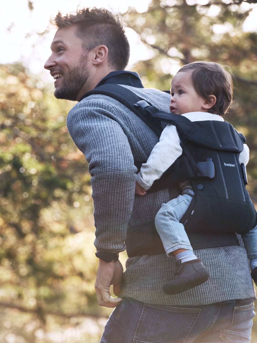 Babybjorn One (cotton black)