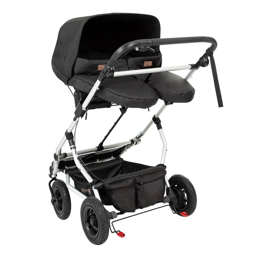 Mountain Buggy Duet Set incl. Twin Carrycot+ (herringbone)